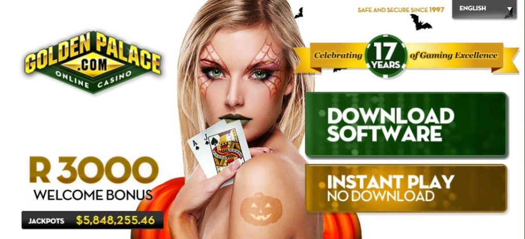 Golden Palace Casino Homepage 